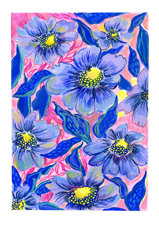 Lilac Flowers Original Painting