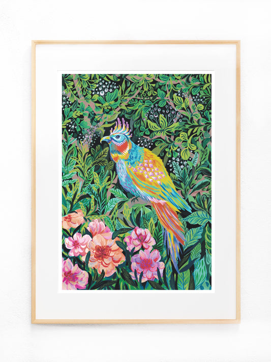 Tropical Bird Art Print