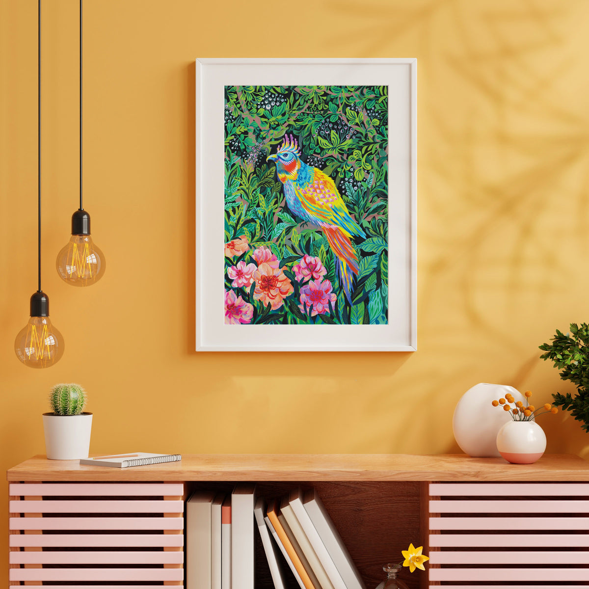 Tropical Bird Art Print