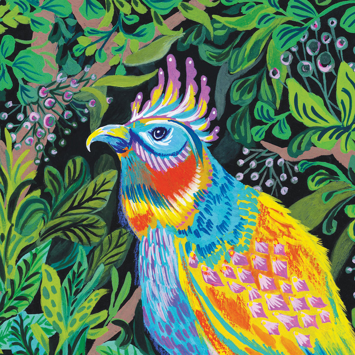 Tropical Bird Art Print