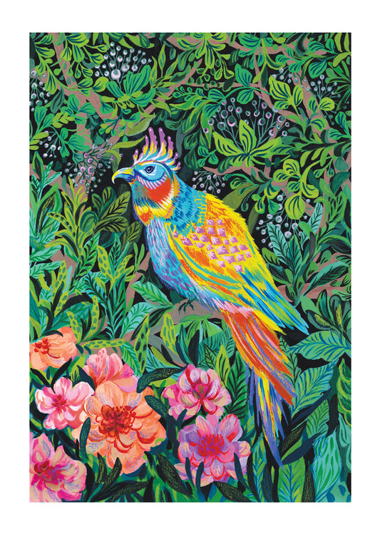 Tropical Bird Art Print